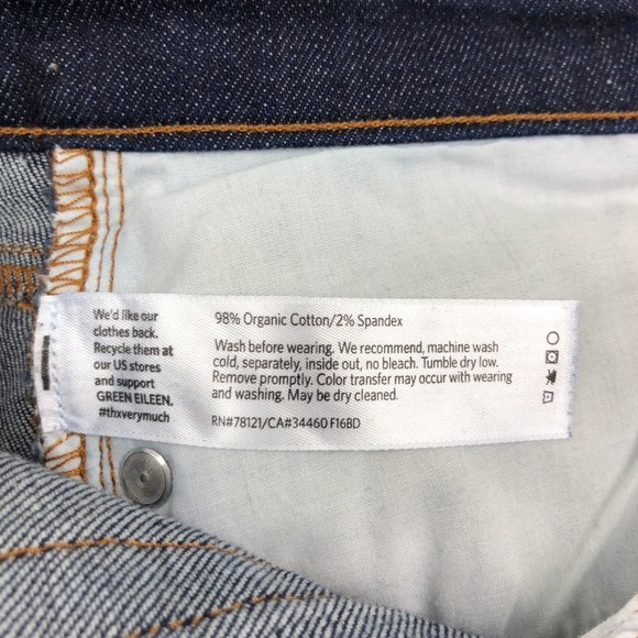 Eileen Fisher Straight Jeans - Picture 7 of 7